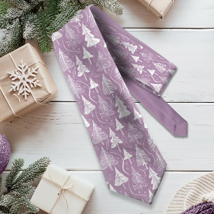 Lila jul Mönster#6 ID1009 Slips