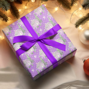 Lila jul pepparkakshus semester presentpapper