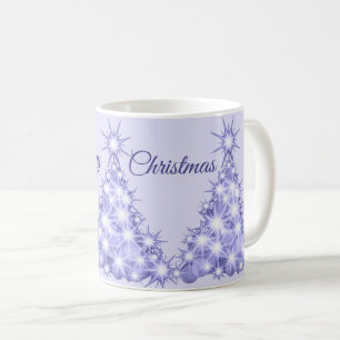 Lila Julgran Kaffemugg