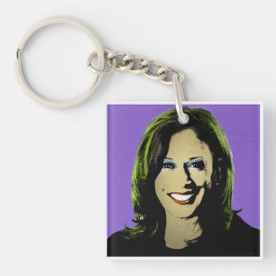 Lila Kamala Harris Pop Art