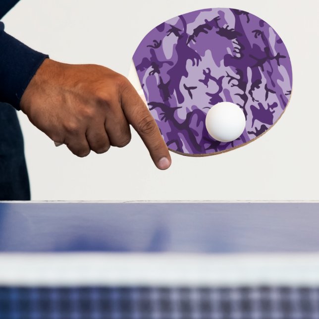 Lila kamouflage, Militär, Armé Pingisracket (Insitu)