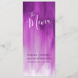 Lila kan förbättra den moderna bröllop-menyn, grad meny