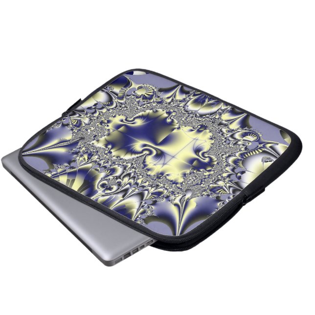 Lila Kaos Laptop Sleeve (Framre botten)
