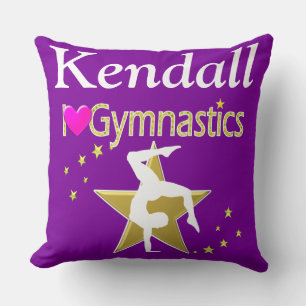 LILA KÄRLEK GYMNASTICS PILLOW KUDDE