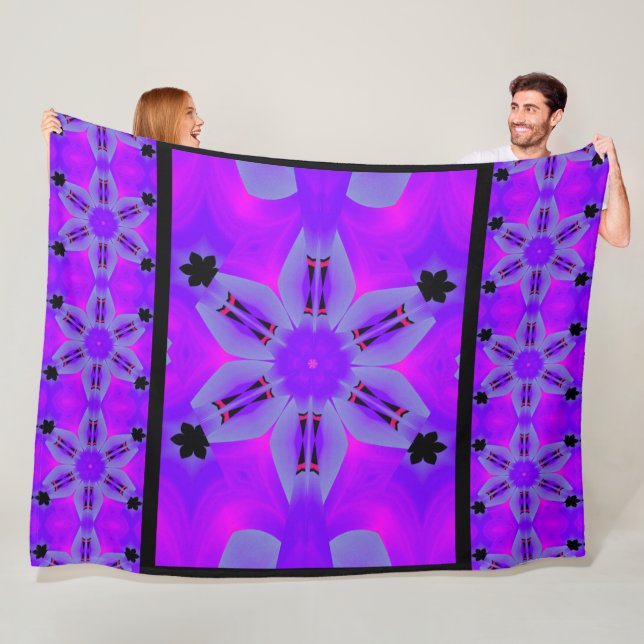 Lila Karma 1 Fleece Blanket (På plats)