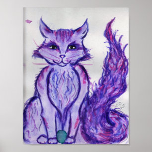 lila katt poster