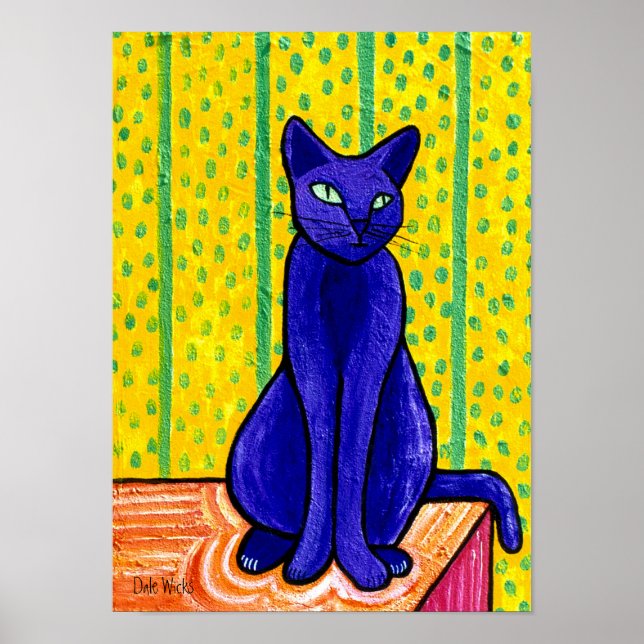 Lila Katt Poster (Framsidan)