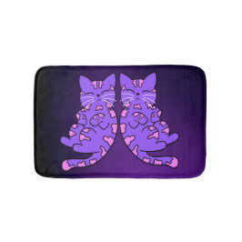 Lila Kitten Twillingars Badrumsmatta