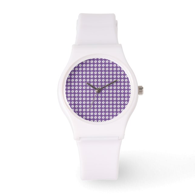 Lila Klöver Armbandsur (Framsida)