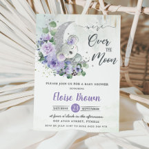 Lila Koala.. Vi är över Måne Flickans babyskor