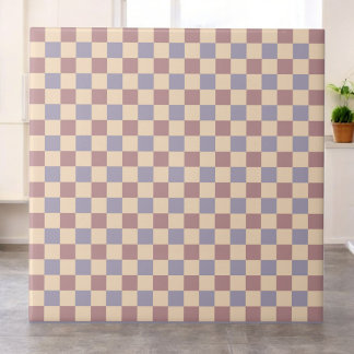 Lila Kontrollerad Mönster Retro-minimalistisk Kakelplatta