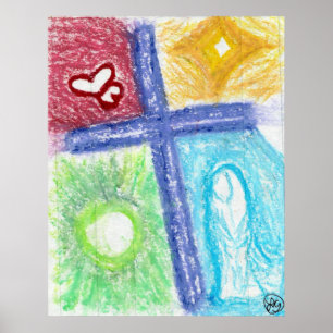 LILA KOR i KÄRLEK Poster
