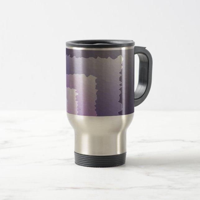 Lila kristaller resemugg (Framsida höger)
