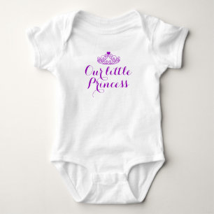 Lila Krona / Hjärta vår lilla prinsessa T Shirt