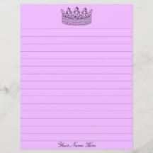 Lila Krona Stationery
