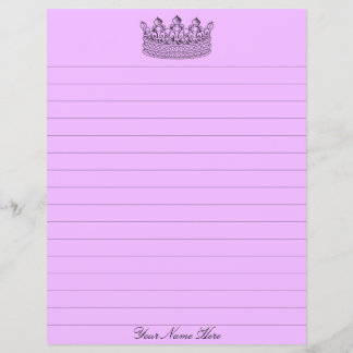Lila Krona Stationery