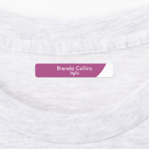 Lila-kurva och vit medarbetare