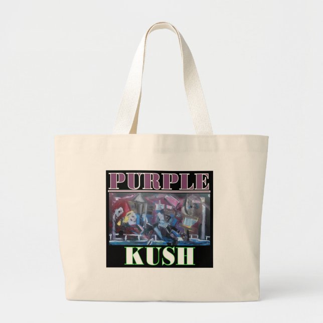 LILA KUSH JUMBO TYGKASSE (Framsidan)