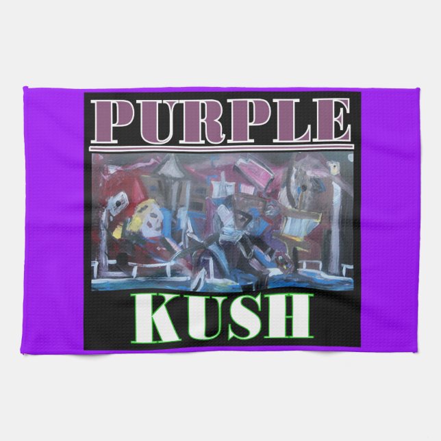 LILA KUSH KÖKSHANDDUK (Horisontell)