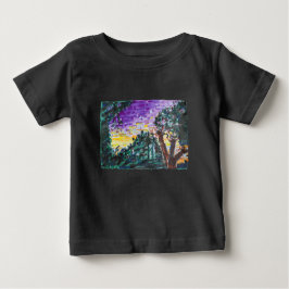 Lila kvällstid t shirt
