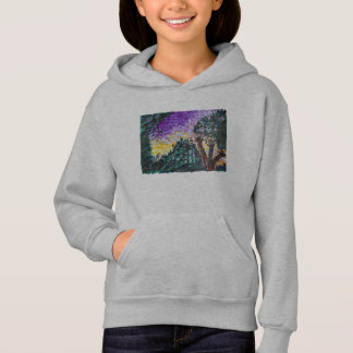 Lila kvällstid t shirt