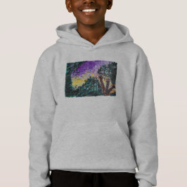 Lila kvällstid t shirt