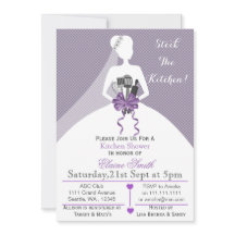 Lila lagrar, köket Möhippan Inbjudan