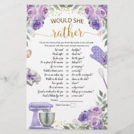 Lila Lagrar, skulle hon hellre spela?