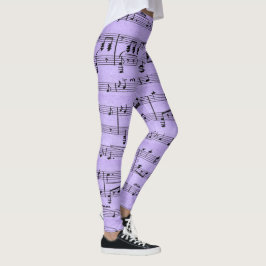 Lila Lakan Music Leggings
