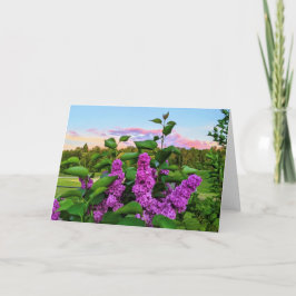 Lila Laktor "Ha en underbar dag" Kort