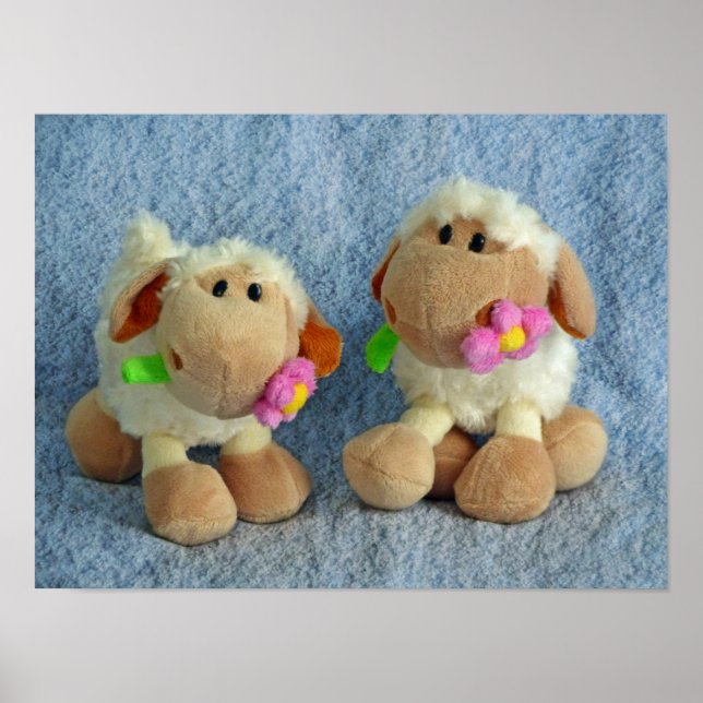 Lila lamm poster (Framsidan)