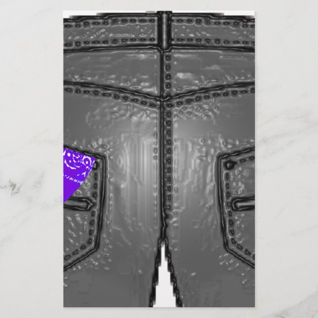 Lila Lämnat Hanky (Framsida)