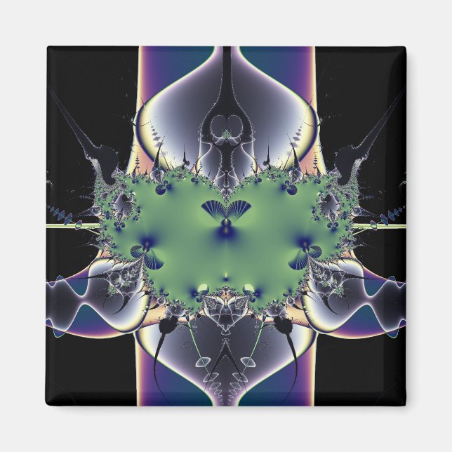 Lila lampa magnet (Framsidan)