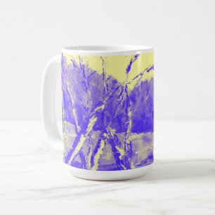 Lila Lands Gult Himmel Kaffemugg