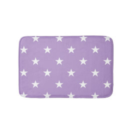 Lila Large Stars Bath Mat Badrumsmatta