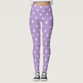 Lila Large Stars Leggings