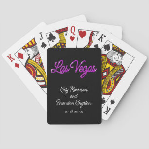 Lila Las Vegas Sparkles Casinokort