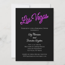 Lila Las Vegas Sparkles Rehearsal Dinner