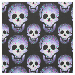 Lila Laughing Döskallars Cheeky Witch® Pagan Wicca Tyg