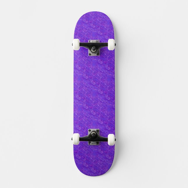 Lila Lava Mini Skateboard Bräda 18,7 Cm (Framsida)
