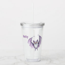 Lila Lavendel Fladdermus Take Away Mugg
