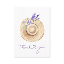 Lila Lavendelblommor Halmhatt Tack 