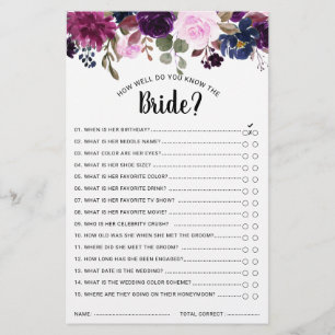Lila Lavender Blommigt Boho Möhippa Game