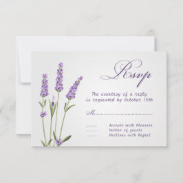 Lila lavender-blommor Bröllop OSA