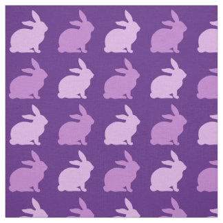 Lila Lavender Bunny Rabbit Tyg