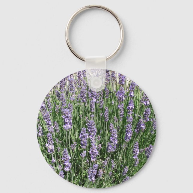 Lila Lavender Delight Nyckelring (Framsida)