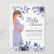 Lila Lavender Flower | Babyskor