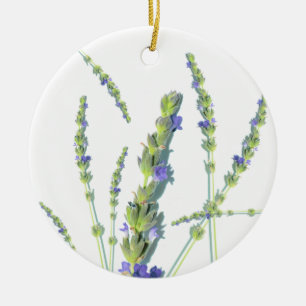 Lila Lavender Flower Décor Ornament