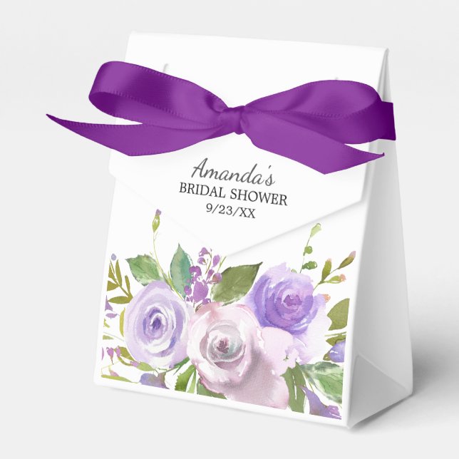 Lila Lavender Flowers-Möhippans favoritruta Presentaskar (Framsidan Sidan)