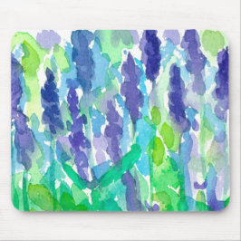 Lila Lavender Flowers Watercolor Musmatta